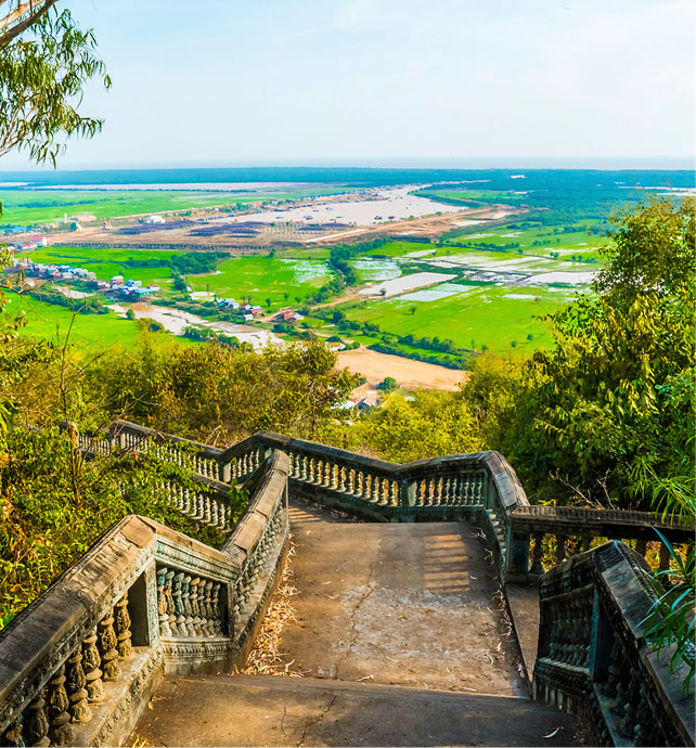 Phnom Krom Temple, Cambodia